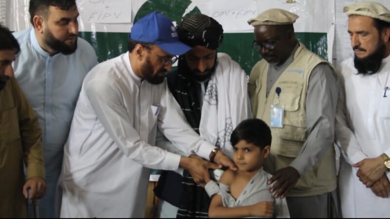 A polio vaccination campaign has been launched across Kunar province,